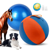 Velupet Zoom 18-inch dog herding ball blue for active outdoor play