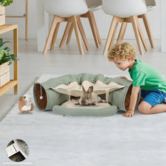 VelvetPaw foldable bed design saves space and fits small living areas.