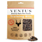 VENTUS Jerky Training Bits venison slices for high-protein training rewards