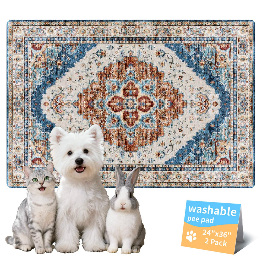 Verdasun washable dog pee pad with quick-dry top layer for mess-free training