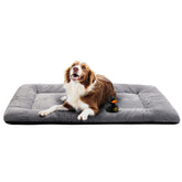 VERZEY crate pad 48inch offers soft comfort with anti-slip bottom for metal crates.
