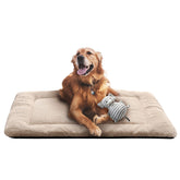 Verzey large dog crate pad with ultra-soft surface and anti-slip bottom.