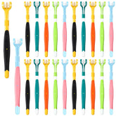 Vesici dog toothbrush 3-sided cleaning for thorough home dental care.