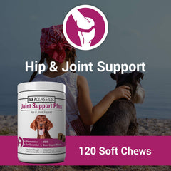 Vet Classics Joint Support Plus soft-chews ready for daily use