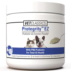 Vet Classics Protegrity EZ Probiotic Powder for dogs and cats, gut balance