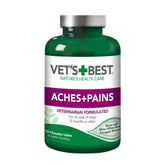 Vet's Best Aches + Pains bottle front with NASC seal for trusted dog joint support