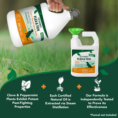 Vet's Best natural oil blend with peppermint and eugenol for plant-safe pest control