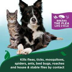 Vet's Best plant-based ingredients label highlights natural formula.