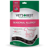 Vet's Best Seasonal Allergy Soft Chews packaging on shelf supports easy daily use
