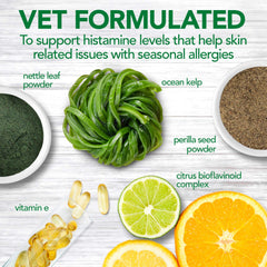 Savory Vet's Best soft chews close-up, making daily dosing pleasant