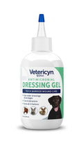Vetericyn Plus Wound Dressing Gel ready for easy under-bandage application.