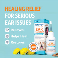 Vetericyn triple-action label closeup highlights 1% hydrocortisone benefits