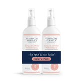 Veterinary Formula Clinical Care hot spot spray bottle boosts convenient, at-home itch relief.