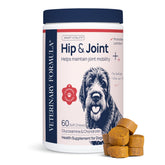 Veterinary Formula Smart Vitality hip and joint chews in a jar for daily mobility support