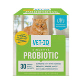 VetIQ Cat Probiotic Powder package for cat gut health support.