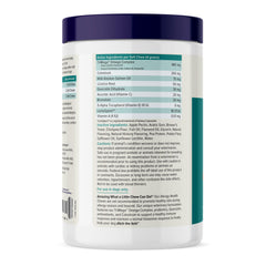 Vetnique DermaBliss advanced-strength chews close-up with postbiotic gut support