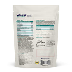 DermaBliss Advanced Strength chews on bottle for seasonal skin comfort