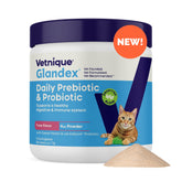 Vetnique Glandex cat anal gland powder tuna promotes digestive balance