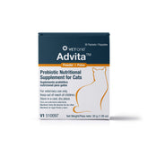 VetOne Advita powder packets for cats support digestive balance with live cultures.