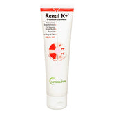Vetoquinol Renal K+ gel bottle for dogs and cats supports potassium intake for healthy muscles.