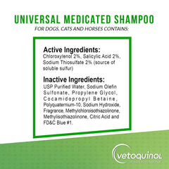 Vetoquinol shampoo supports dogs' coat care and comfort