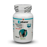Vetoquinol Zylkene packaging signaling daily calming support for dogs