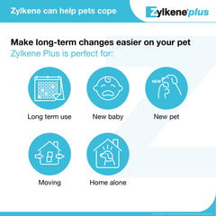 Dog close-up using Zylkene Plus during a stressful moment.