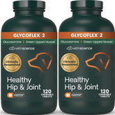 VetriScience GlycoFlex 2 bottle packaging signals reliable hip and joint support for dogs.