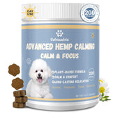 Vetriuntrix Calming Chews with chicken flavor soothe anxious dogs during fireworks