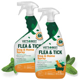 Vet’s Best flea and tick home spray bottle for indoor surfaces and carpets