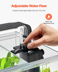 VEVOR adjustable water flow pump tailored habitat comfort for fish