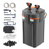 VEVOR aquarium filter 317GPH pump in action for clear water
