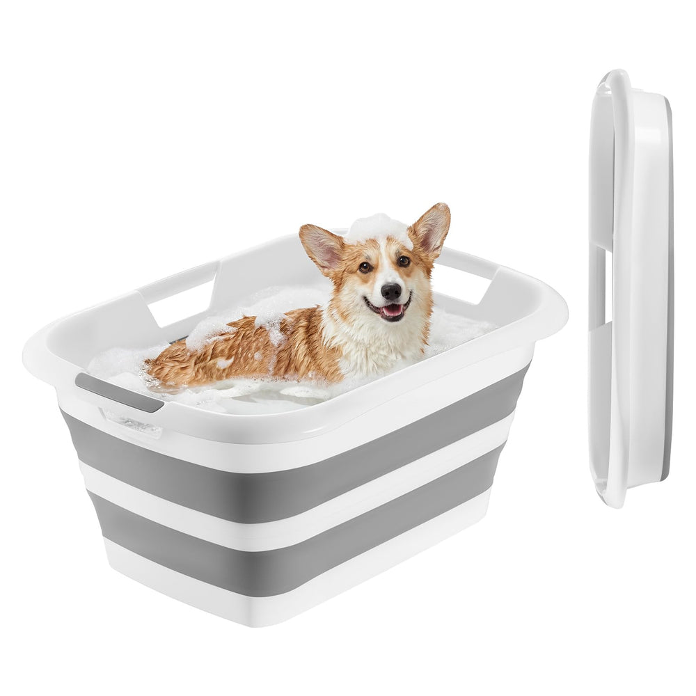 VEVOR dog bathtub folded for space saving storage