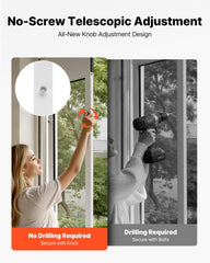 VEVOR dog door lock design provides secure nighttime containment