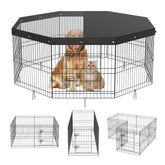 VEVOR foldable dog pen assembly enables quick, versatile layouts for indoors or outdoors.