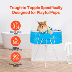 VEVOR extendable drain hose speeds post-bath cleanup.