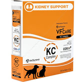 VFCARE KC Complex cat sachet serving enhances palatability and kidney support.