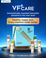 VFCARE KC Complex fish oil bottle highlights omega-3 for joints.