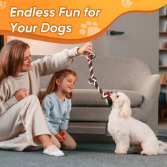 VibeVerve rope toy multi knot for interactive tug and chew.
