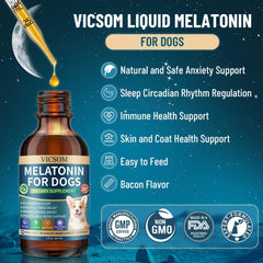 Small dog use: gentle melatonin for restful evenings