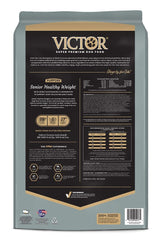 VICTOR gluten-free grains visually emphasize weight management and digestion.