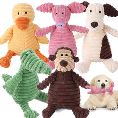 VIFINE Monkey plush squeaky toy for interactive play and training.