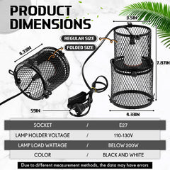 VIHOSE anti-scald protective cover guards pets from direct heat exposure.