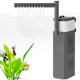 Villno 20W filter outlet view with adjustable flow supporting water circulation.