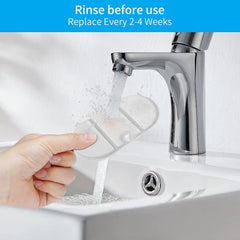 Soaking and rinsing tips with VinDox ensure proper filter preparation.