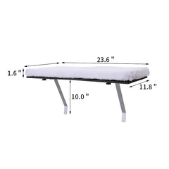 VIPACE memory sponge cushion supports comfortable lounging on the perch.