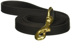 Solid brass hardware resists rust for reliable duty use.