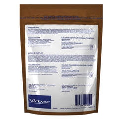 Virbac C.E.T. enzymatic chews close-up of texture offering dental care for dogs