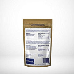Close-up of abrasive texture on Virbac C.E.T. enzymatic chews aiding plaque-control during chewing