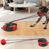 Virgooer tug interactive dog toy with suction cup for energetic indoor play.